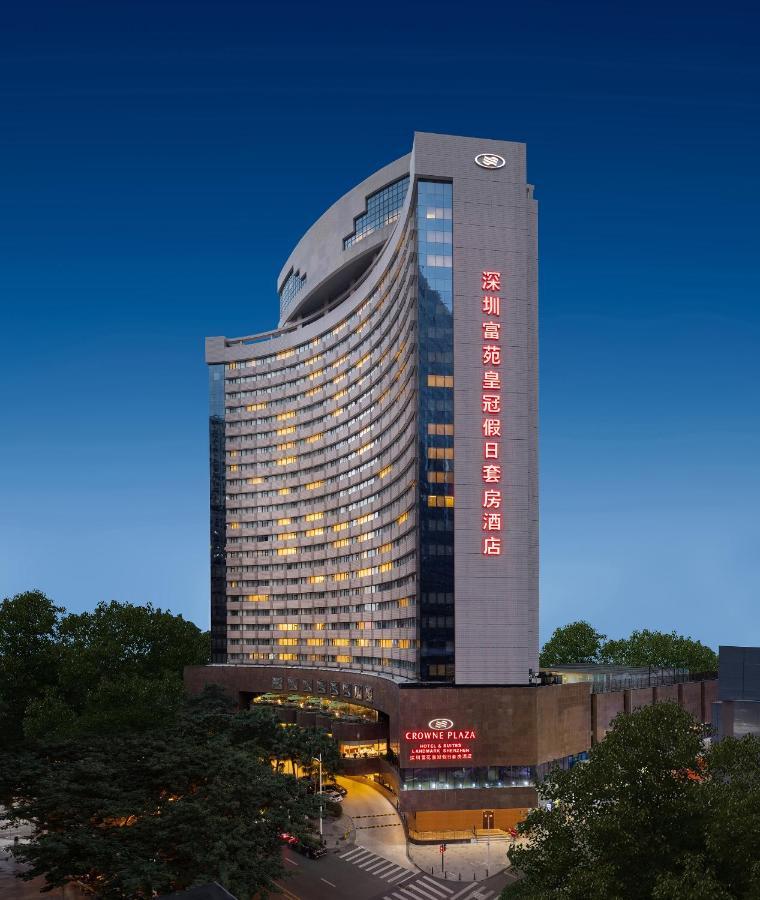 Crowne Plaza Hotel & Suites Landmark Shenzhen By Ihg - Nearby Luohu Border, Indoor Heated Swimming Pool, Complimentary Welcome Drink Экстерьер фото